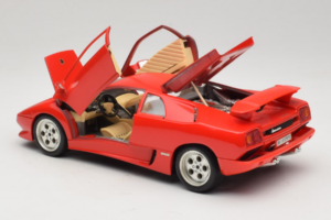 Lamborghini Diablo Rød Bburago 1:18 3041-M1 Metal — billede 5 af 8