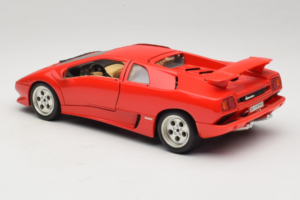 Lamborghini Diablo Rød Bburago 1:18 3041-M1 Metal — billede 7 af 8