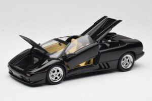 Lamborghini Diablo Roadster Sort AUTOart 1:18 70093-R1 Metal — billede 2 af 10