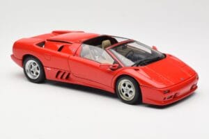 Lamborghini Diablo Roadster Rød AUTOart 1:18 70091 Metal — billede 6 af 8