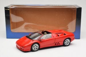 Lamborghini Diablo Roadster Rød AUTOart 1:18 70091 Metal — billede 8 af 8