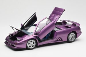 Lamborghini Diablo SE30 Jota Metallic Lilla AUTOart 1:18 79142 Komposit — billede 2 af 8