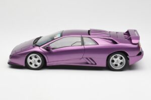 Lamborghini Diablo SE30 Jota Metallic Lilla AUTOart 1:18 79142 Komposit — billede 4 af 8