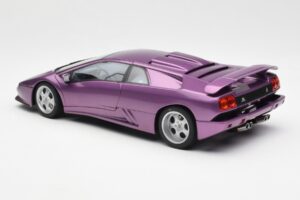 Lamborghini Diablo SE30 Jota Metallic Lilla AUTOart 1:18 79142 Komposit — billede 7 af 8