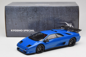 Lamborghini Diablo SVR Blå Kyosho 1:18 KSR18510BL Resin — billede 6 af 6