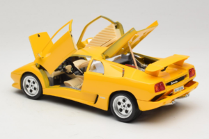 Lamborghini Diablo Gul Bburago 1:18 3041-M2 Metal — billede 5 af 8