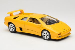 Lamborghini Diablo Gul Bburago 1:18 3041 Metal — billede 6 af 8