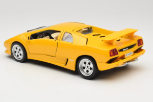Lamborghini Diablo Gul Bburago 1:18 3041 Metal — billede 7 af 8