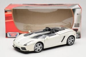 Lamborghini Gallardo Concept S Hvid Motormax 1:18 79156 Metal — billede 8 af 8