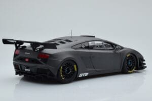 Lamborghini Gallardo GT3 FL2 Mørkegrå AUTOart 1:18 81360 Metal — billede 3 af 8