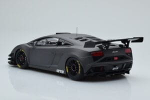 Lamborghini Gallardo GT3 FL2 Mørkegrå AUTOart 1:18 81360 Metal — billede 7 af 8