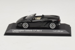 Lamborghini Gallardo LP560-4 Spyder Sort Minichamps 1:43 400103830 Metal