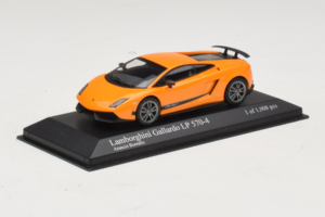 Lamborghini Gallardo LP570-4 Superleggera Orange Metallic Minichamps 1:43 400103841 Metal — billede 2 af 5