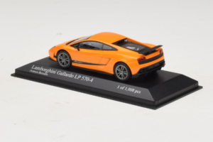 Lamborghini Gallardo LP570-4 Superleggera Orange Metallic Minichamps 1:43 400103841 Metal — billede 3 af 5