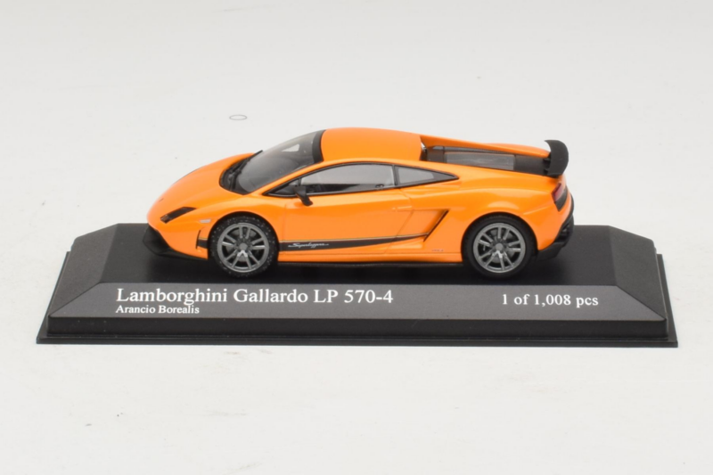 Lamborghini Gallardo LP570-4 Superleggera Orange Metallic Minichamps 1:43 400103841 Metal