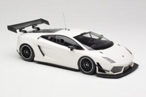 Lamborghini Gallardo LP600+ GT3 Bianco Monocerus Minichamps 1:18 151111102 Metal — billede 4 af 6