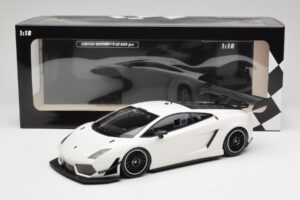 Lamborghini Gallardo LP600+ GT3 Bianco Monocerus Minichamps 1:18 151111102 Metal — billede 6 af 6