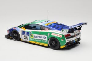 Lamborghini Gallardo LP600+ GT3 Reiter Engineering #34 H-J. Stuck / D. Rostek ADAC 24 Hours Nurburgring 2011 Minichamps 1:18  — billede 5 af 6