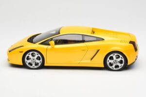 Lamborghini Gallardo Metallic Gul AUTOart 1:18 74571 Metal — billede 4 af 8