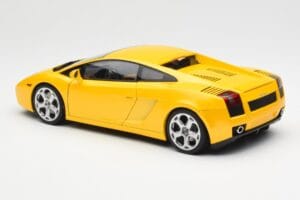 Lamborghini Gallardo Metallic Gul AUTOart 1:18 74571 Metal — billede 7 af 8