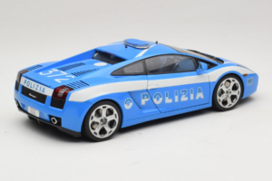 Lamborghini Gallardo Polizia AUTOart 1:18 74576 Metal — billede 3 af 8
