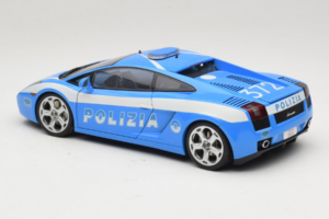 Lamborghini Gallardo Polizia AUTOart 1:18 74576 Metal — billede 7 af 8