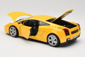 Lamborghini Gallardo Gul Maisto 1:18 31655 Metal — billede 5 af 8