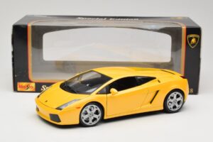 Lamborghini Gallardo Gul Maisto 1:18 31655 Metal — billede 8 af 8