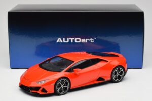 Lamborghini Huracan EVO Arancio Xanto AUTOart 1:18 79214 Komposit — billede 8 af 8