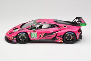 Lamborghini Huracan GT3 EVO2 #83 R. Frey / M. Gatting / S. Bovy Iron Dames 24 Hours of Daytona 2023 TopSpeed 1:18 TS0532 Meta — billede 3 af 6