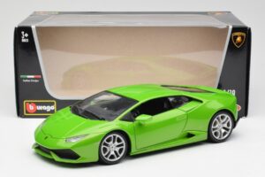 Lamborghini Huracan LP610-4 Grøn Bburago 1:18 18-11038 Metal — billede 8 af 8
