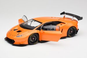 Lamborghini Huracan LP620-2 Super Trofeo Arancio Borealis Pearl Effect Orange AUTOart 1:18 81558 Metal — billede 2 af 8