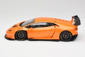 Lamborghini Huracan LP620-2 Super Trofeo Arancio Borealis Pearl Effect Orange AUTOart 1:18 81558 Metal — billede 4 af 8