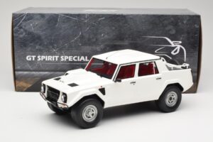 Lamborghini LM002 Hvid Kyosho 1:18 GTS18508W Resin — billede 6 af 6