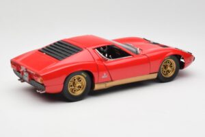 Lamborghini Miura Rød Anson 1:18 30302 Metal — billede 3 af 8