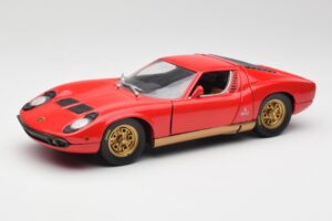 Lamborghini Miura Rød Anson 1:18 30302 Metal