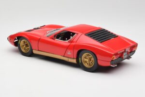 Lamborghini Miura Rød Anson 1:18 30302 Metal — billede 7 af 8