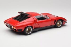 Lamborghini Miura SVR Rød & Sort Kyosho 1:18 08319R Metal — billede 3 af 8