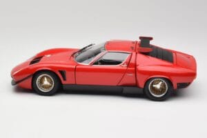 Lamborghini Miura SVR Rød & Sort Kyosho 1:18 08319R Metal — billede 4 af 8