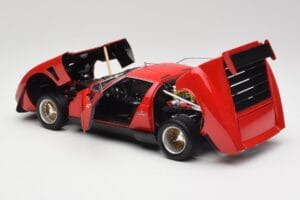 Lamborghini Miura SVR Rød & Sort Kyosho 1:18 08319R Metal — billede 5 af 8