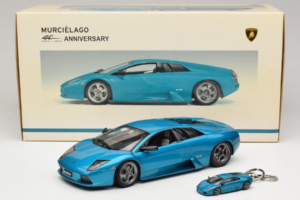 Lamborghini Murcielago 40th Anniversary Verde Artemis AUTOart 1:18 74515 Metal — billede 9 af 9