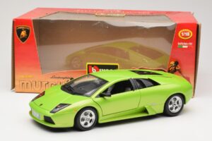 Lamborghini Murcielago Grøn Bburago 1:18 3316-M1 Metal — billede 8 af 8