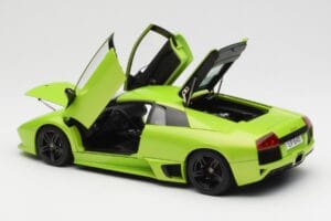 Lamborghini Murcielago LP640 Ithaca Grøn Metallic AUTOart 1:18 74624 Metal — billede 5 af 8