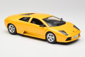 Lamborghini Murcielago LP640 Gul Bburago 1:18 23124646-M1 Metal — billede 6 af 8
