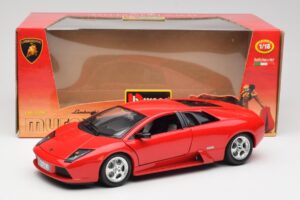 Lamborghini Murcielago Rød Bburago 1:18 3316 Metal — billede 8 af 8