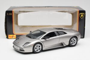 Lamborghini Murcielago Sølv Maisto 1:18 7450257 Metal — billede 8 af 8