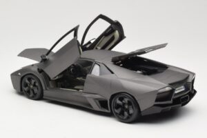 Lamborghini Reventon Matte Grey Bburago 1:18 18-11029 Metal — billede 5 af 8