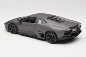 Lamborghini Reventon Matte Grey Bburago 1:18 18-11029 Metal — billede 7 af 8