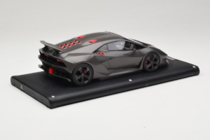 Lamborghini Sesto Elemento Matte Black MR Collection 1:18 LAMB054 Resin — billede 3 af 6