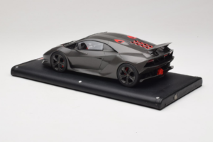 Lamborghini Sesto Elemento Matte Black MR Collection 1:18 LAMB054 Resin — billede 5 af 6